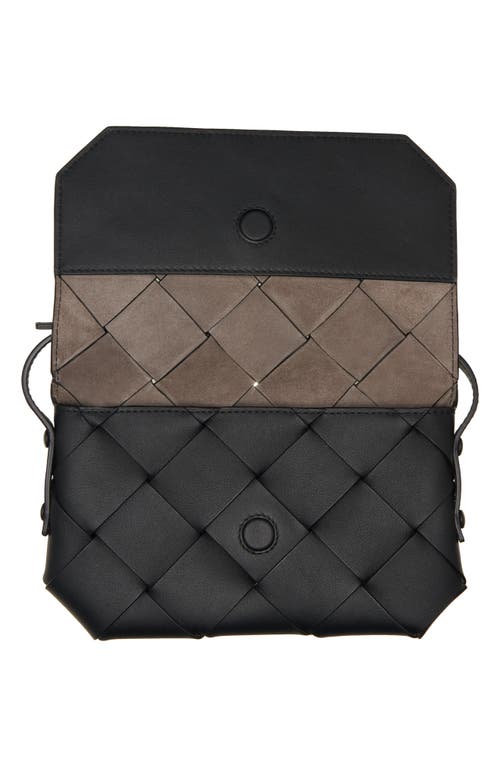 Bottega Veneta Diago Intreccio Leather Crossbody Phone Pouch