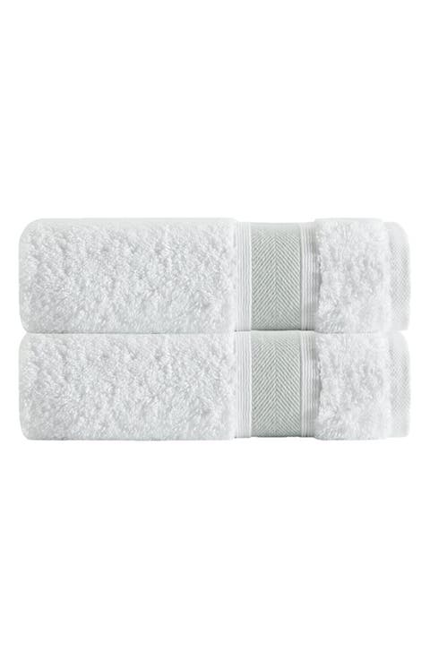 Unique 2-Piece Turkish Cotton Bath Towels
