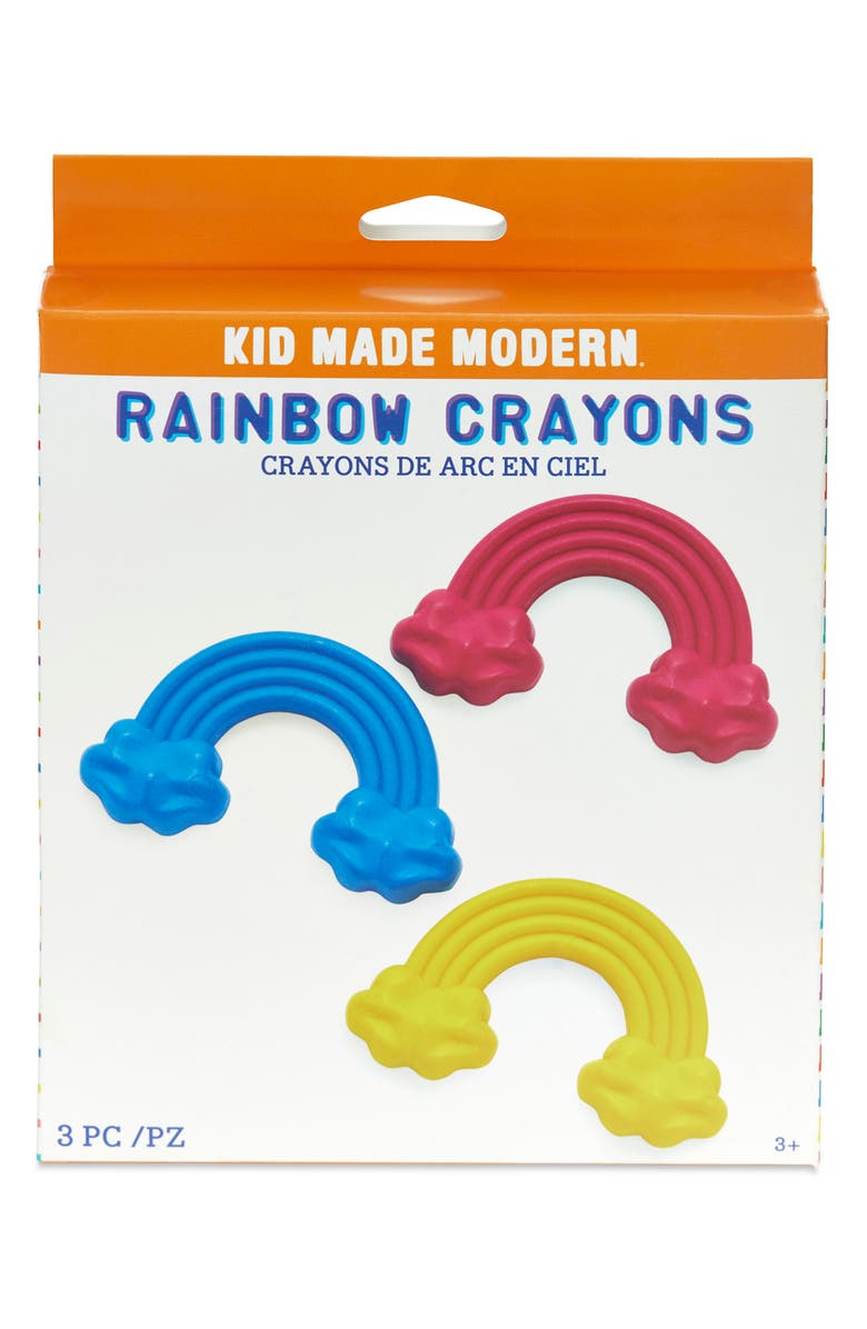 Kid Made Modern Rainbow Crayons - Set of 3, Alternate, color,