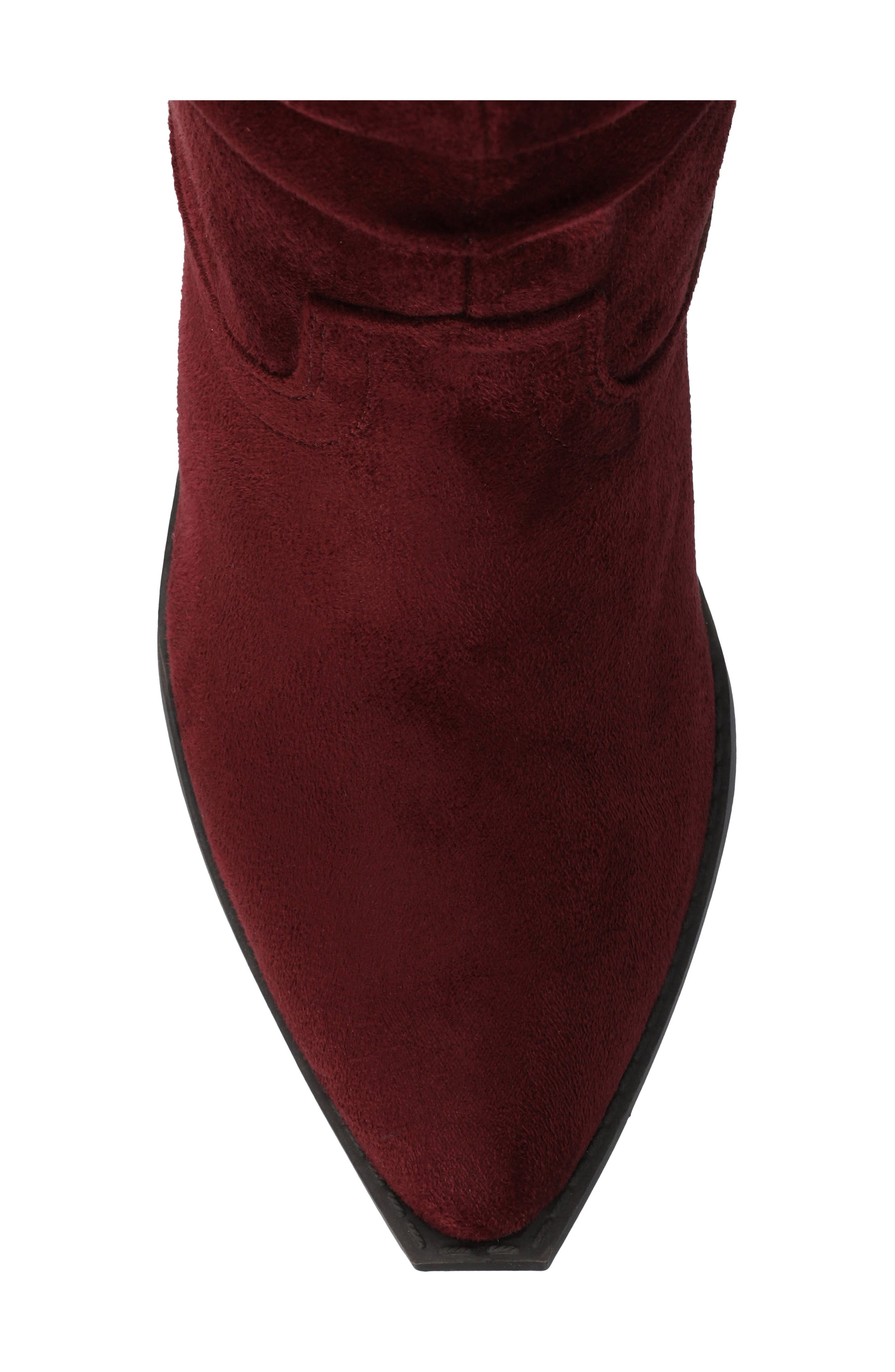 Kaleah Knee High Boot, Alternate, color, OXBLOOD SUEDE
