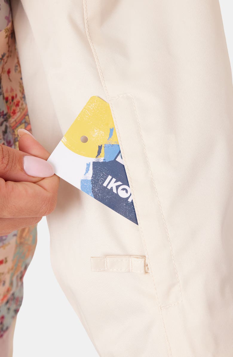 Roxy Downtown Patchwork Floral Waterproof Anorak, Alternate, color, Wahine