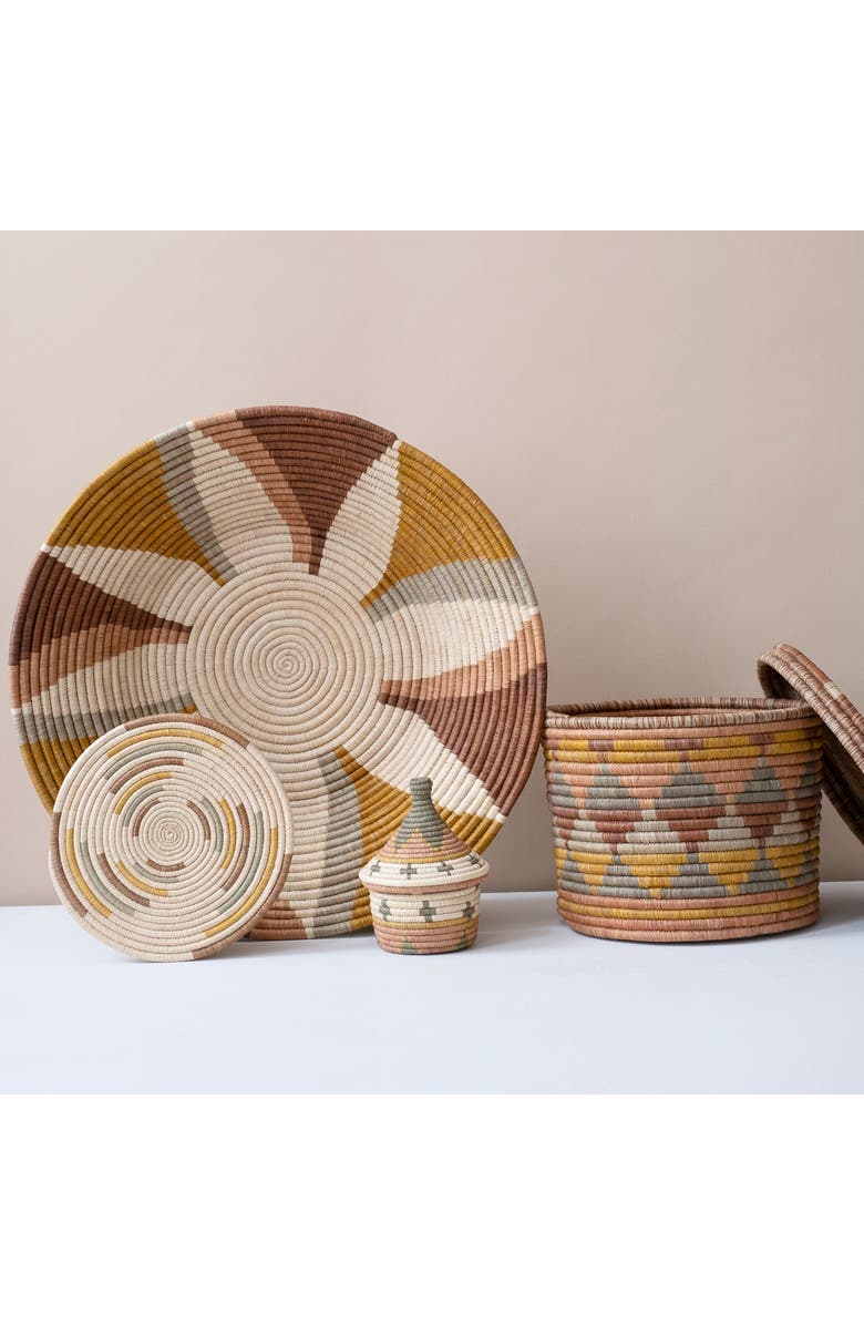 Maadili Collective Whirlwind Trivet ~ Elevate Collection, Alternate, color, Natural