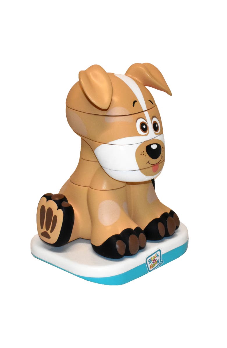 Stack-a-Roos Labrador Puppy 5 Piece Stacking Tower, Alternate, color, Multicolored