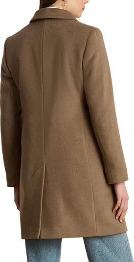 Longline Wool Blend Coat
