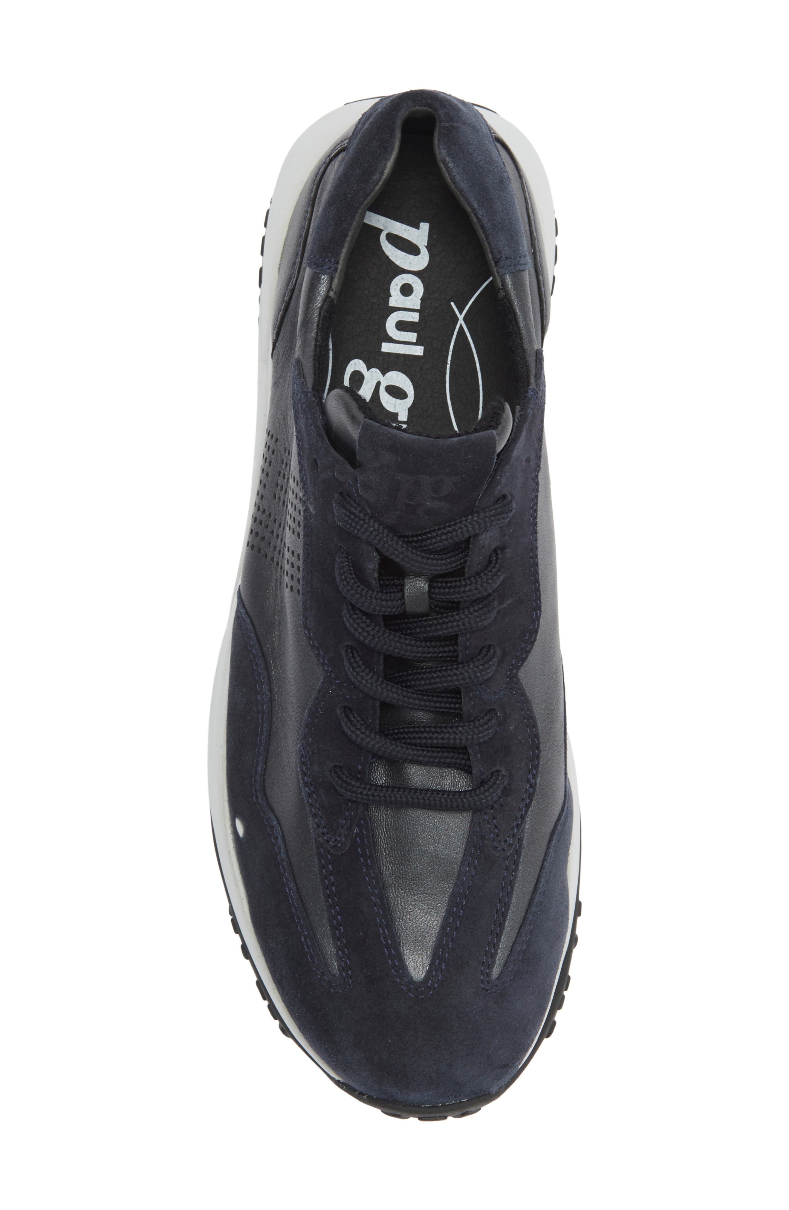 Amber Sneaker, Alternate, color, BLUE COMBO