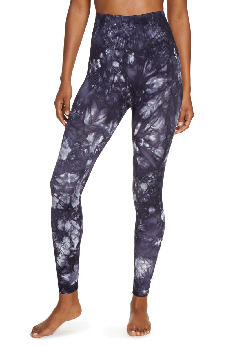 Free People FP Movement Om Shanti Tie Dye Leggings, Main, color,