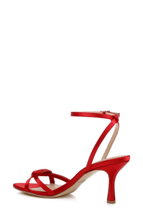 Jewel Badgley Mischka Fiji Ankle Strap Sandal In Multi