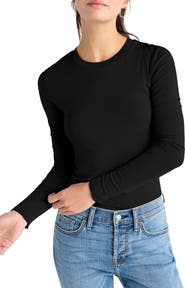 Splendid Long Sleeve Crewneck T-Shirt