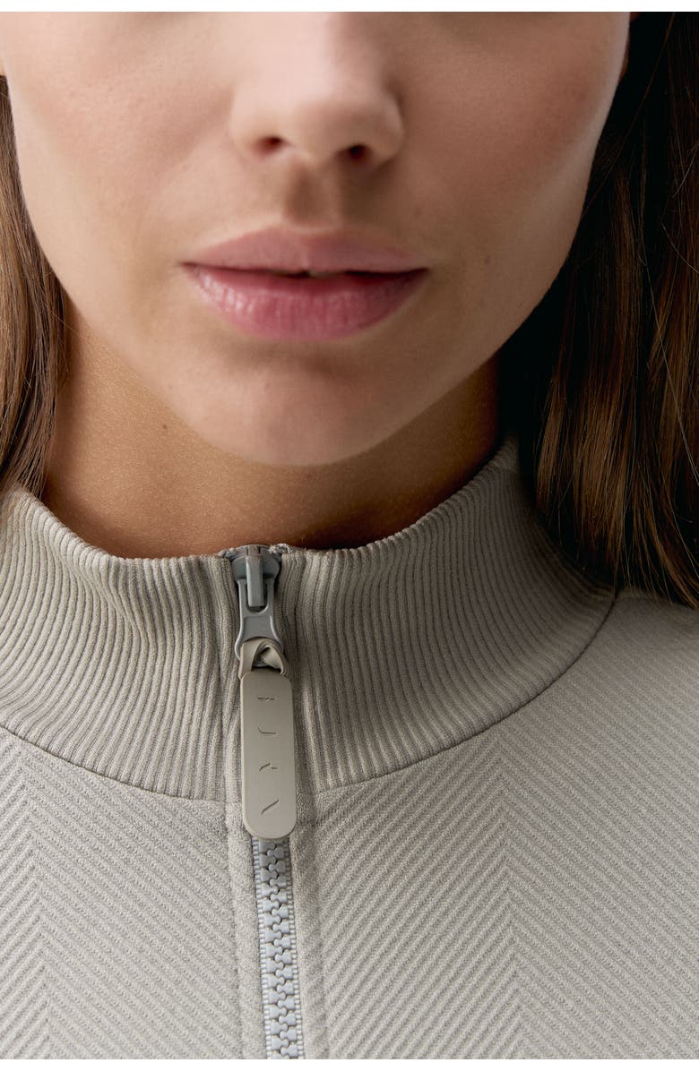 Born Living Yoga Gita Seamless Sport Jacket, Alternate, color, Grain