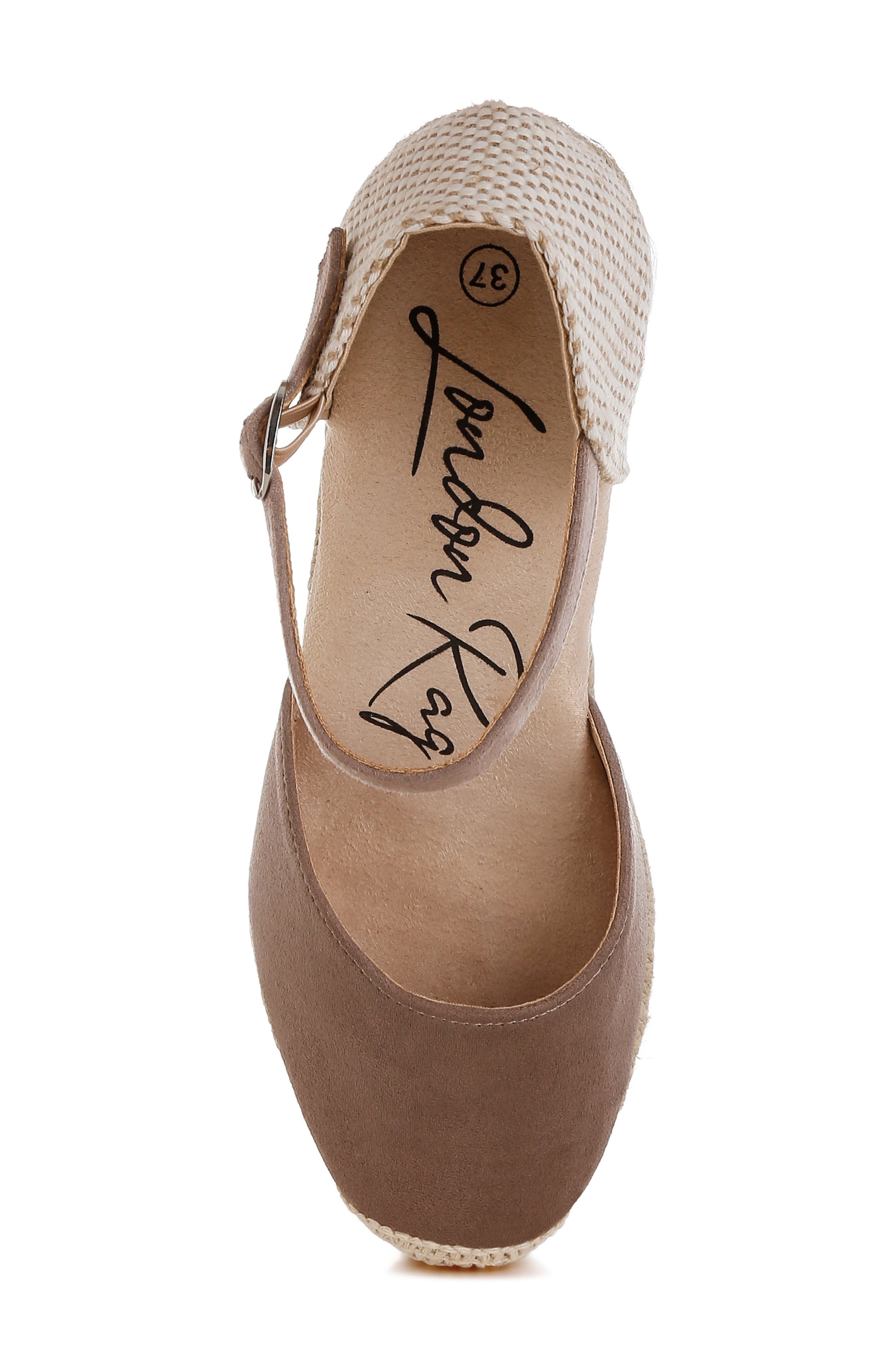 LONDON RAG Paryor Espadrille Platform Wedge Pump, Alternate, color, 
