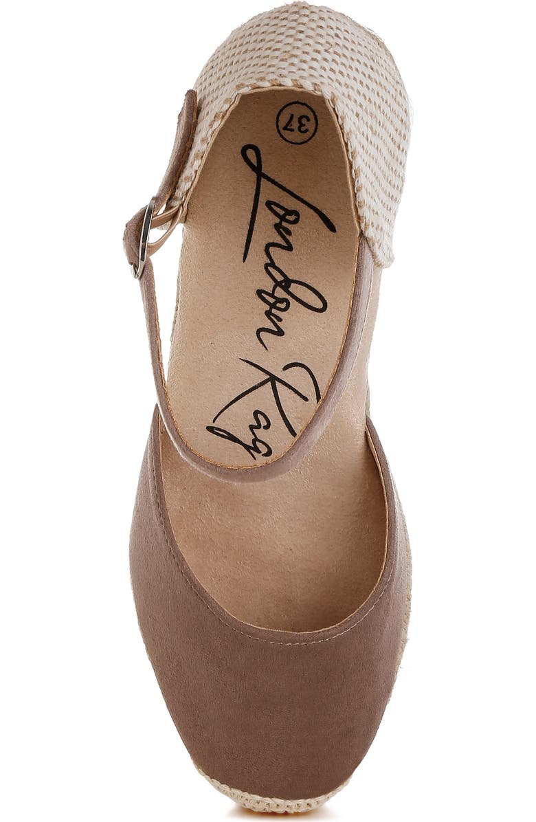LONDON RAG Paryor Espadrille Platform Wedge Pump, Alternate, color,
