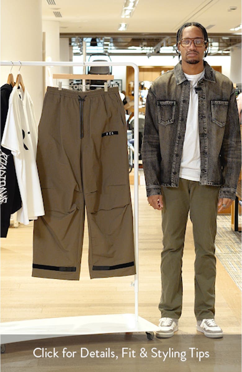 Frederic Oversize Parachute Pants, sales video thumbnail