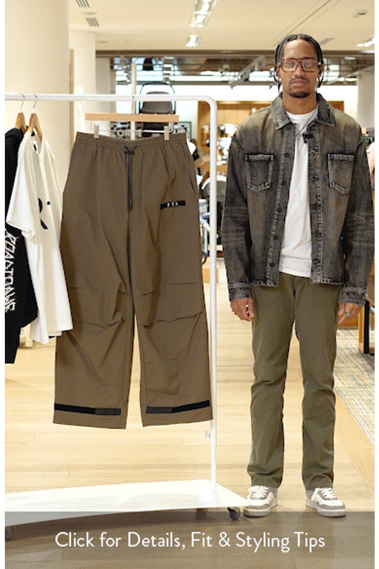 Frederic Oversize Parachute Pants video