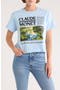Le Bassin Aux Nympheas Crop Graphic T-Shirt