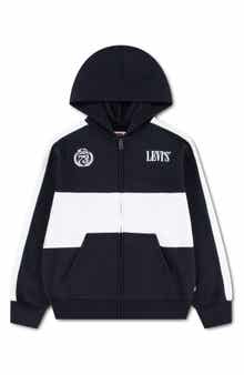 Kids' Colorblock Full Zip Hoodie
