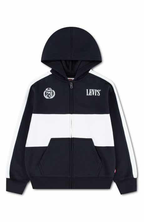 Kids' Colorblock Full Zip Hoodie