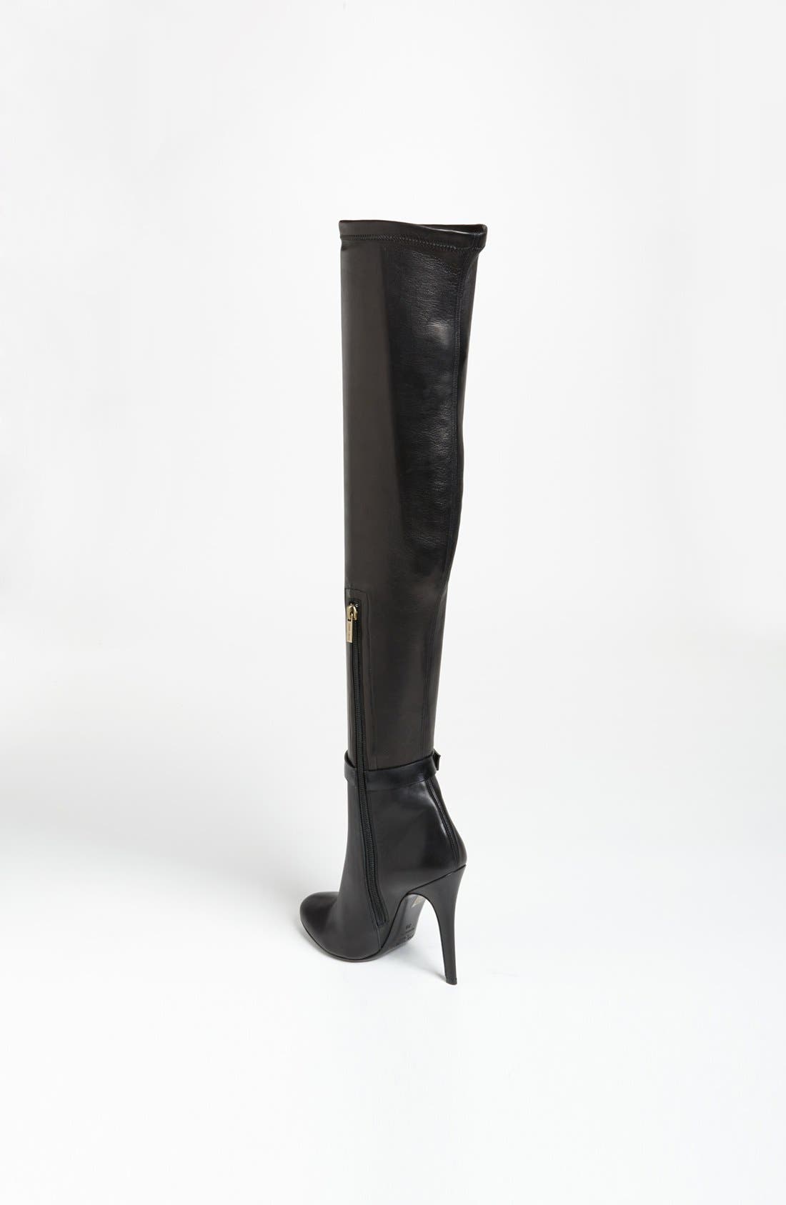 'Tamba' Over the Knee Boot, Alternate, color, BLACK