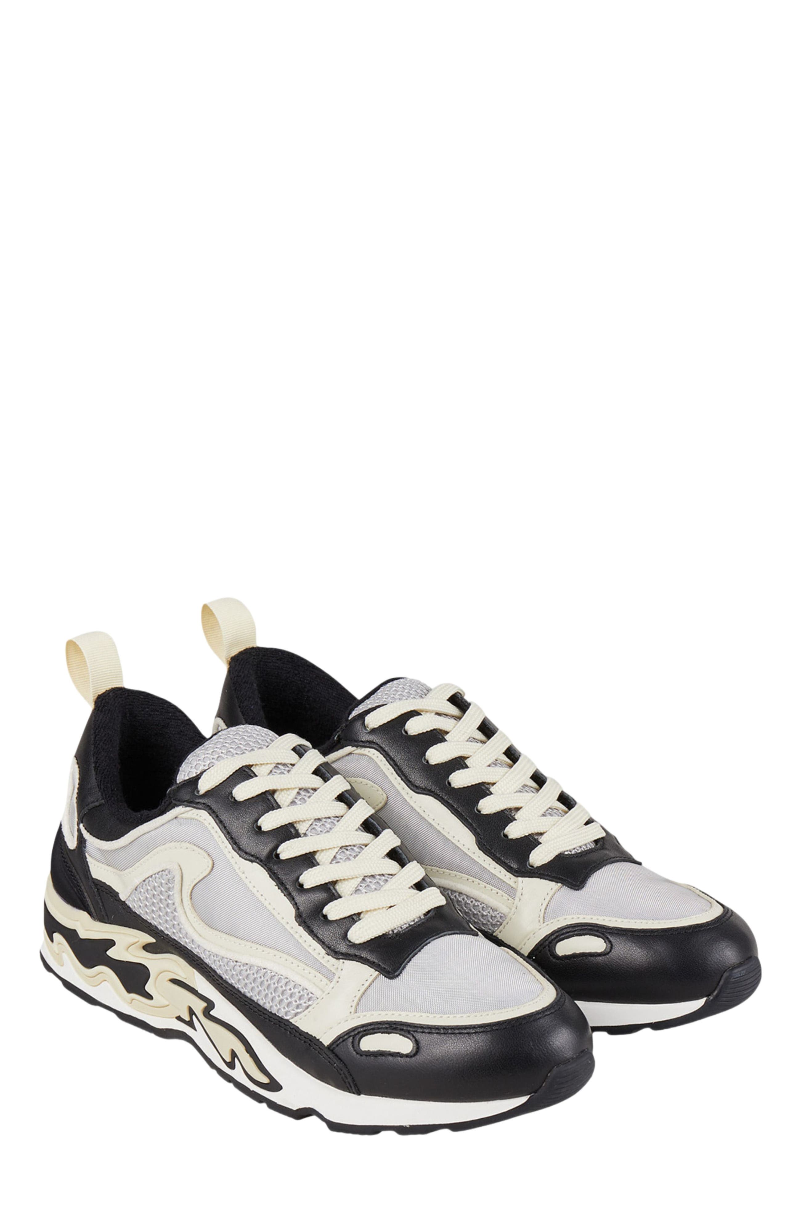 SANDRO Flame sneakers, Alternate, color, 