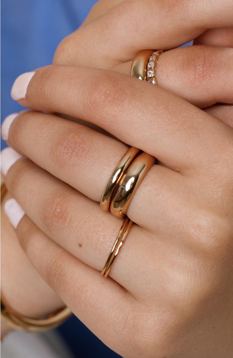 MADE BY MARY Sol Ring, Alternate, color, Gold Plated
