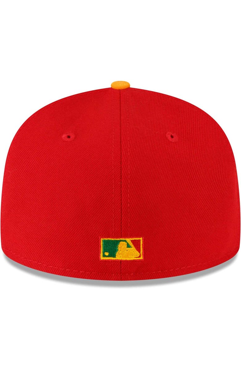 New Era Men's New Era Red Los Angeles Dodgers City Flag 59FIFTY Fitted Hat, Alternate, color, Red