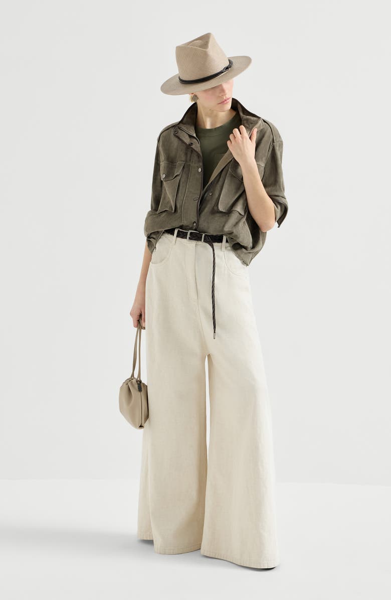 Brunello Cucinelli Cotton jersey T-shirt, Alternate, color, Olive