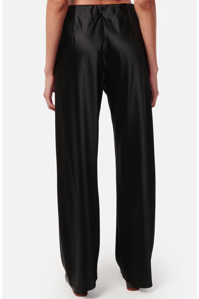 Bristol Satin Pants, Alternate, color, BLACK