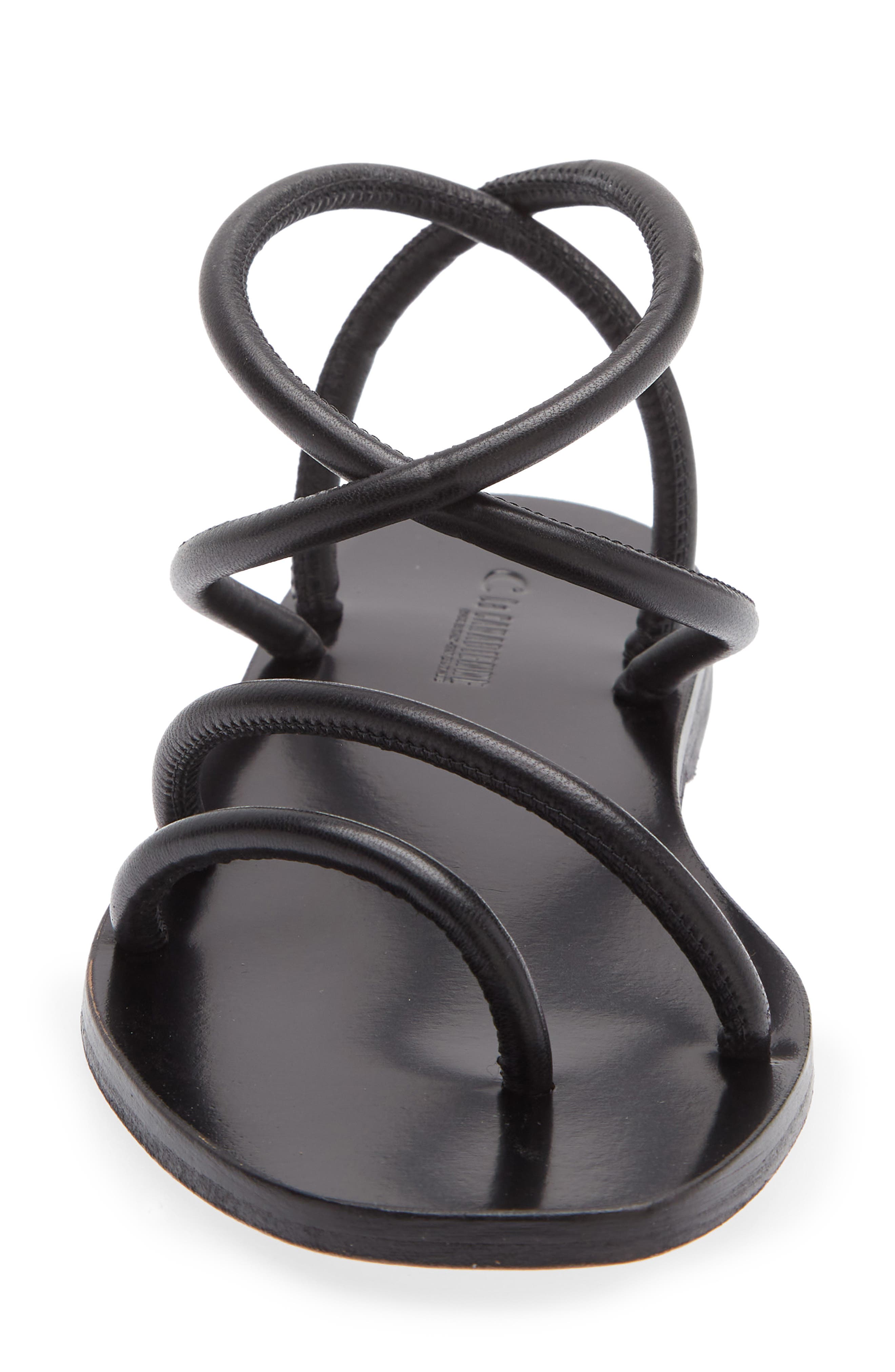 La Canadienne Gem Sandal, Alternate, color, Black