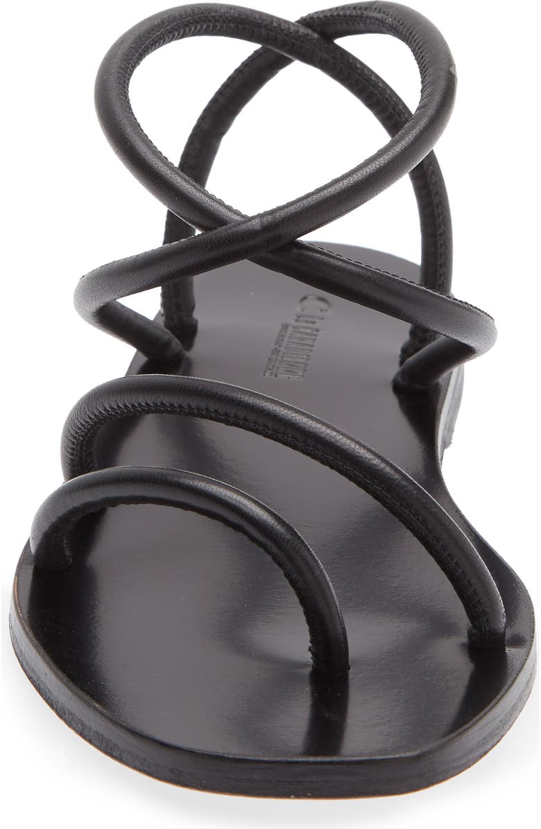 La Canadienne Gem Sandal, Alternate, color, Black