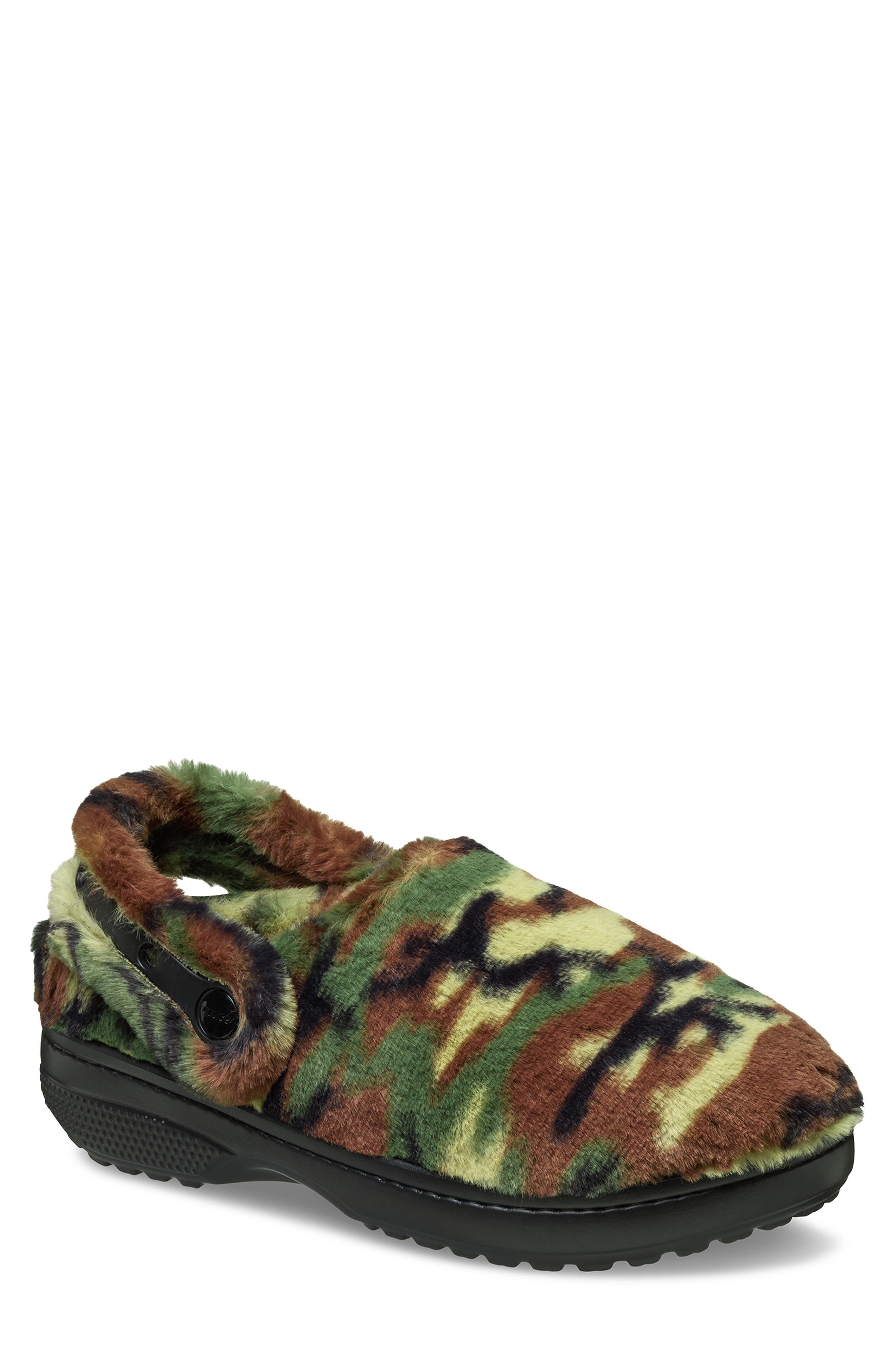 CROCS Classic Unfurgettable Camo Clog, Main, color, Army Green Multi