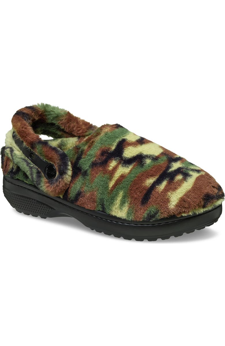 CROCS Classic Unfurgettable Camo Clog, Main, color, Army Green Multi