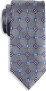 Oak Hill by DXL Big & Tall Geometric Patterned Tie