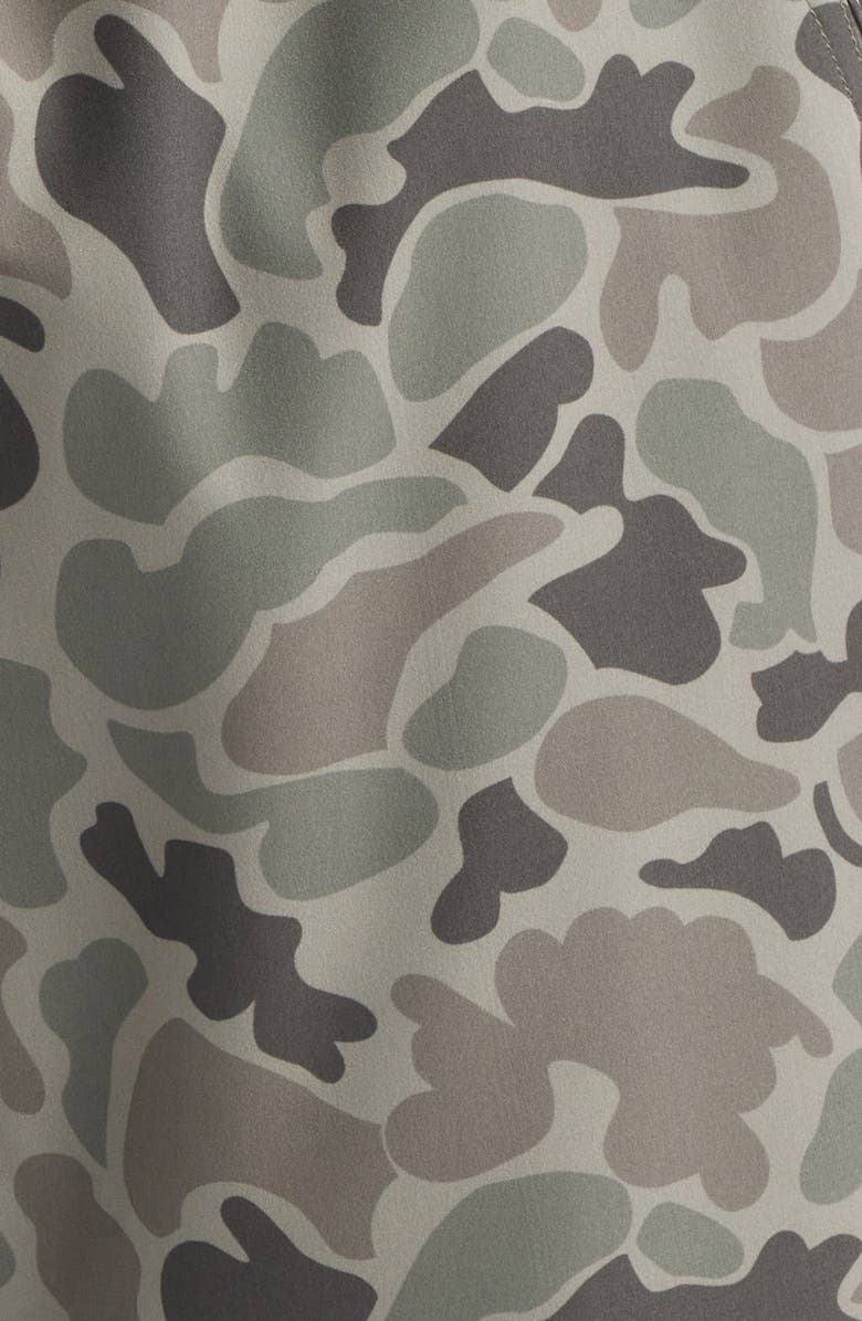 SANTO STUDIO Racer Tech Camo Drawstring Shorts, Alternate, color, Army