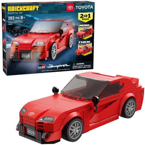 Toyota Supra Now & Then Building Set