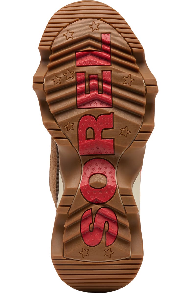 SOREL Kinetic Impact Conquest Plus Waterproof Sneaker Boot, Alternate, color, Velvet Tan/ Tobacco