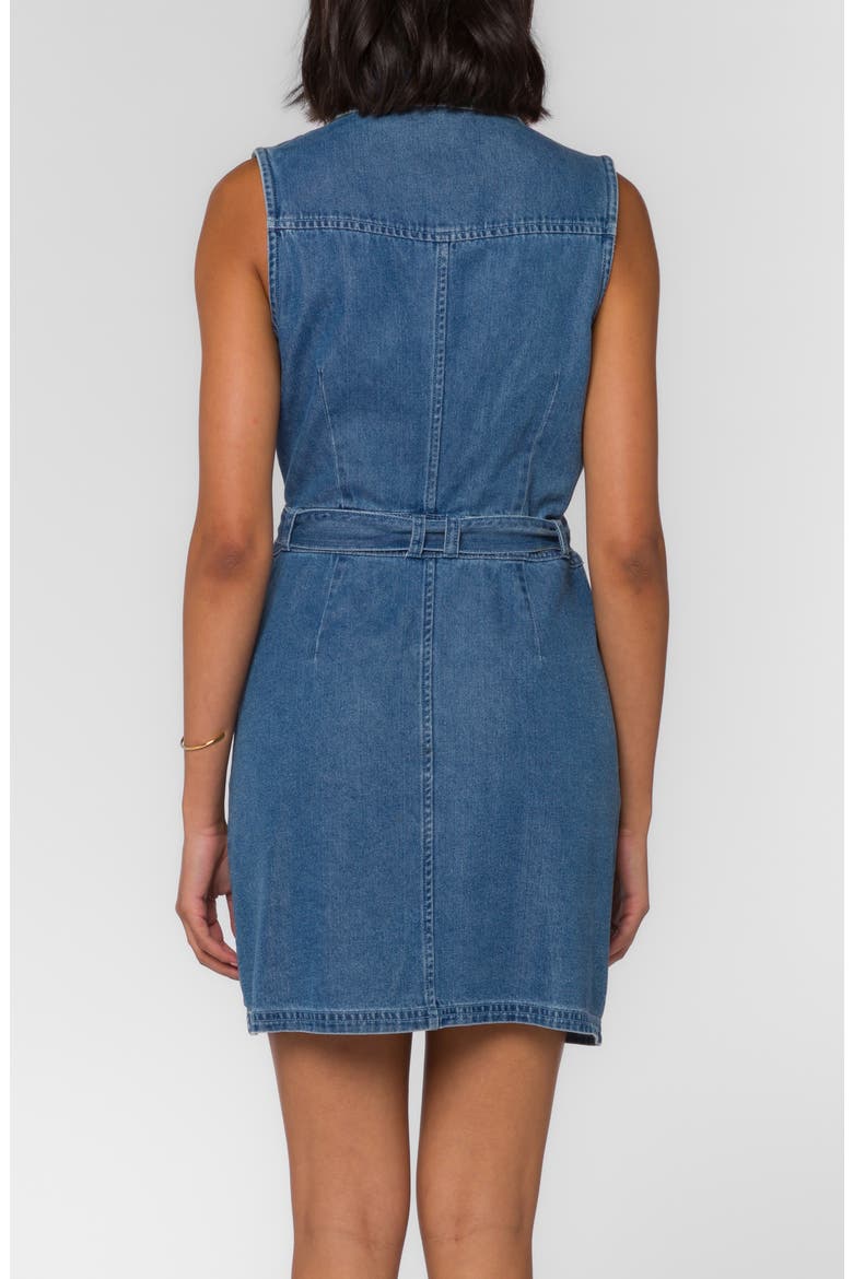 Sleeveless Shirtdress, Alternate, color, CLASSIC INDIGO