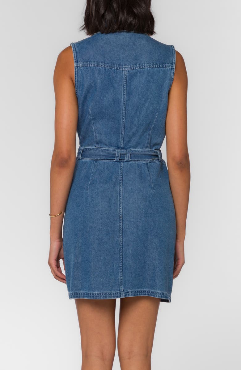 VELVET HEART Sleeveless Shirtdress, Alternate, color, Classic Indigo