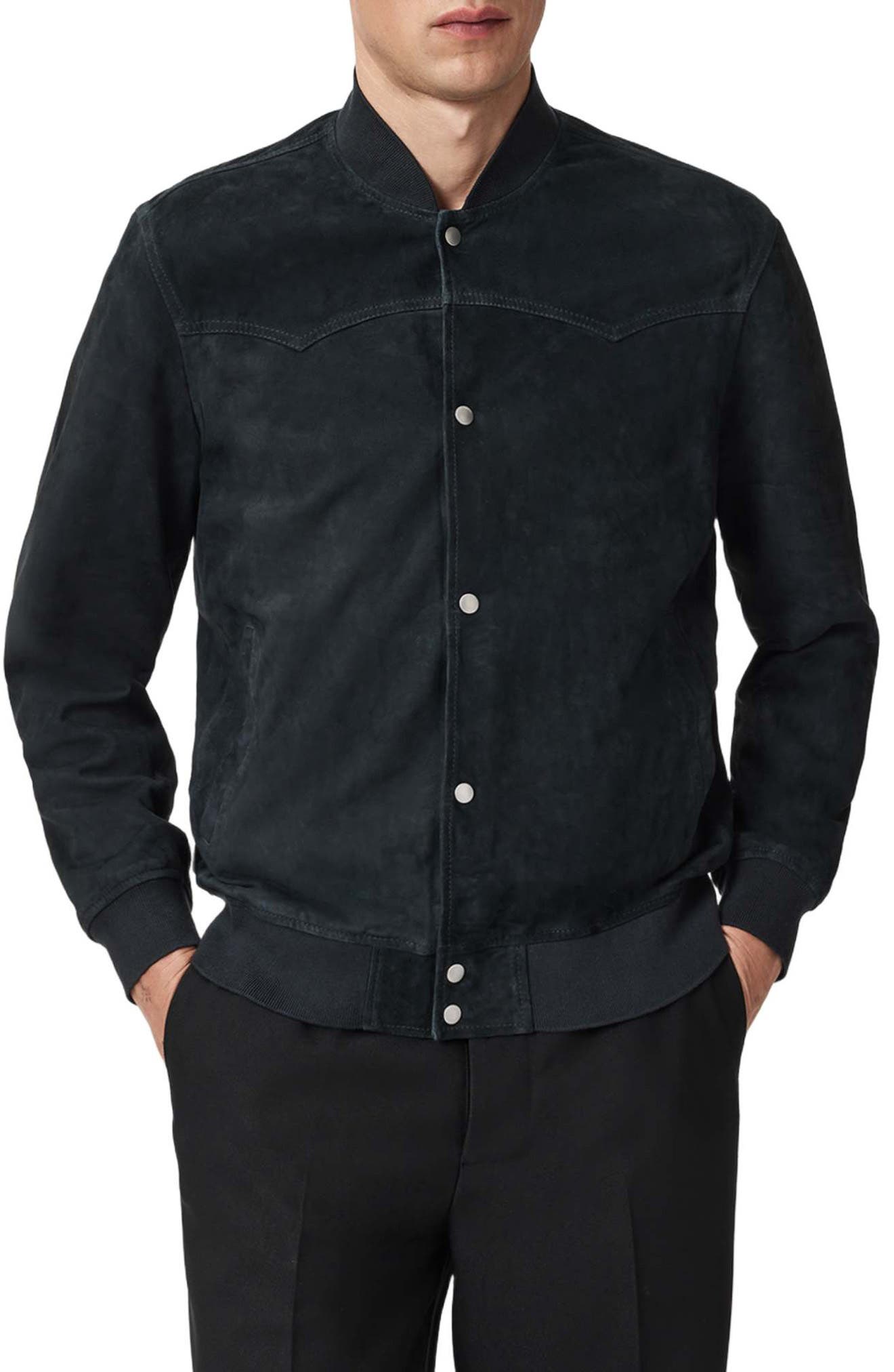 Stafford Suede Bomber Jacket - image 2