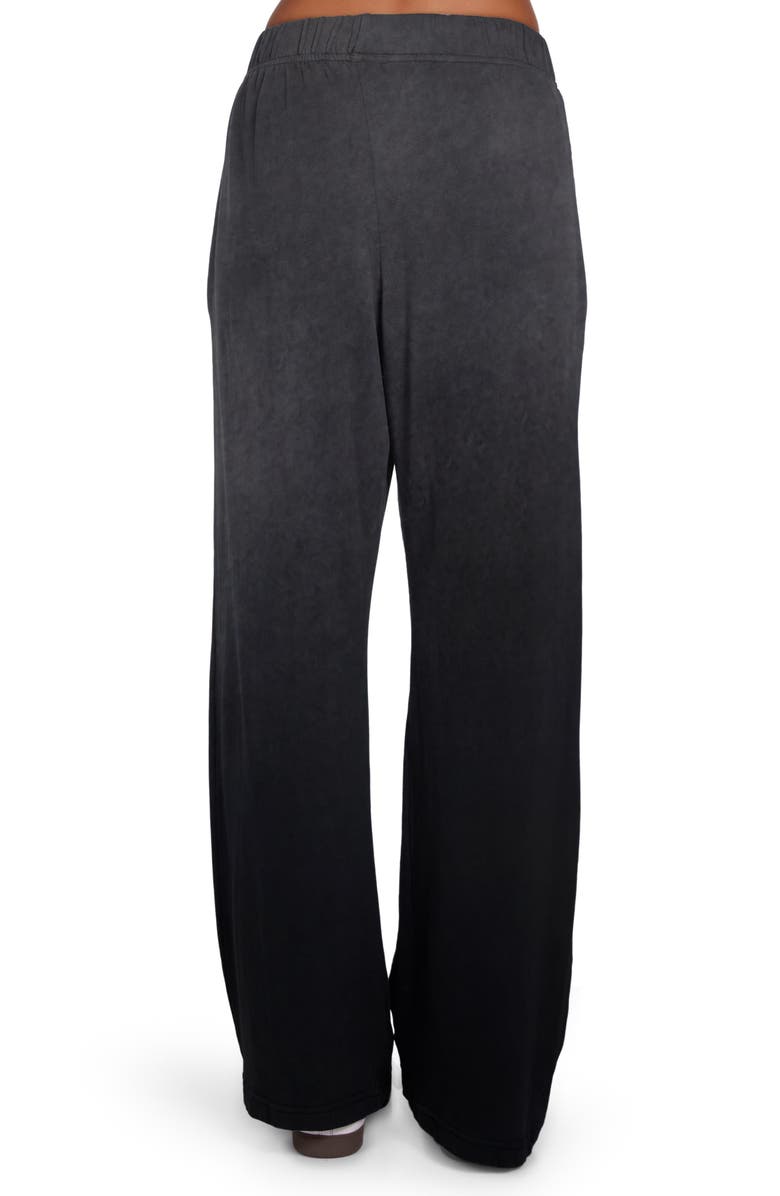 Lauren Moshi Juvia Ombre Star Pants, Alternate, color, Black Ombre
