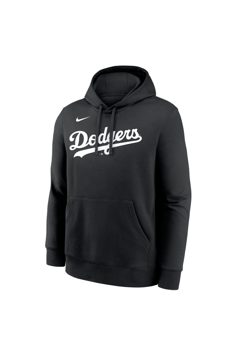 Men's Nike Shohei Ohtani Black Los Angeles Dodgers Player Name & Number Club Pullover Hoodie, Alternate, color, Black