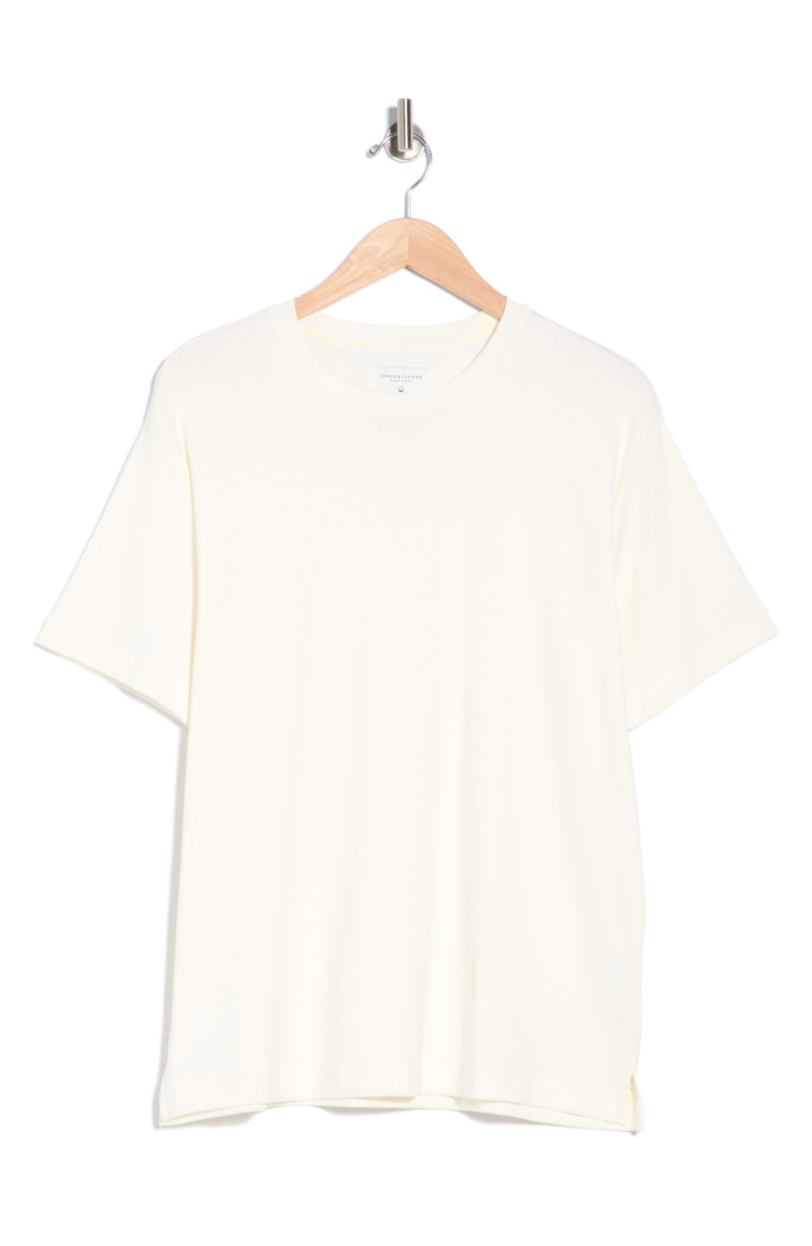 DENIM AND FLOWER Mercerized Cotton Interlock T-Shirt