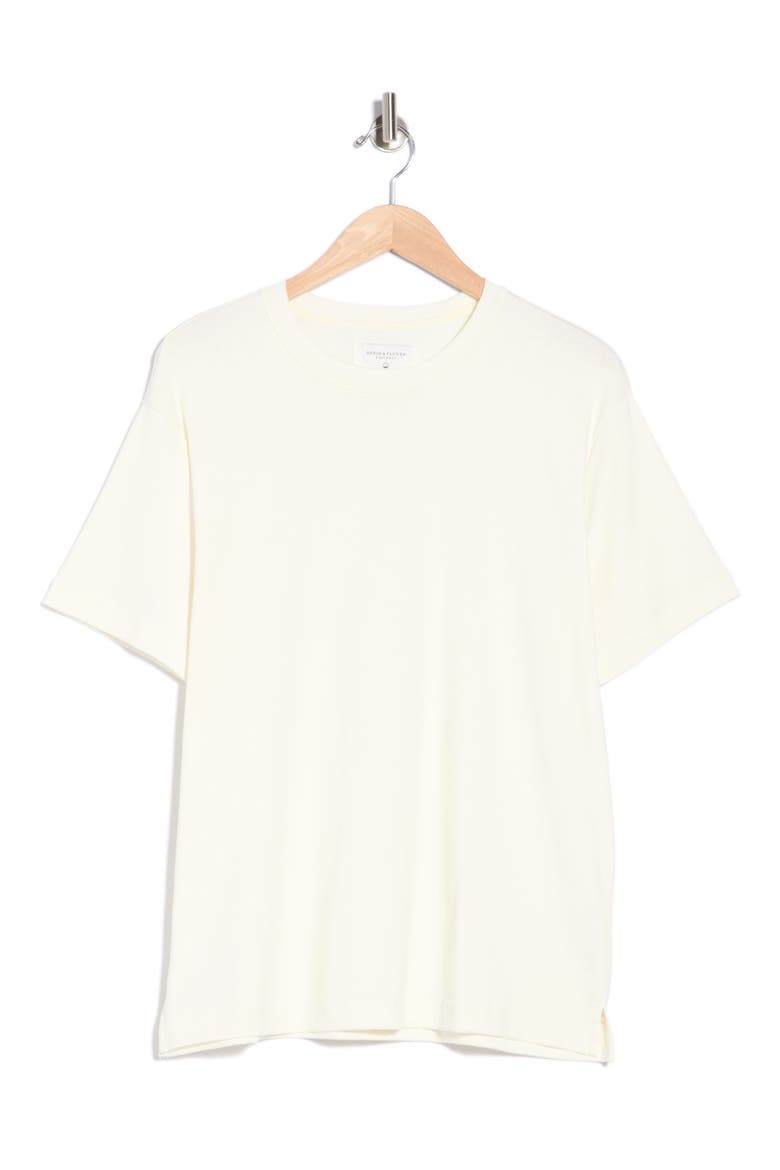Mercerized Cotton Interlock T-Shirt, Alternate, color, WHITE