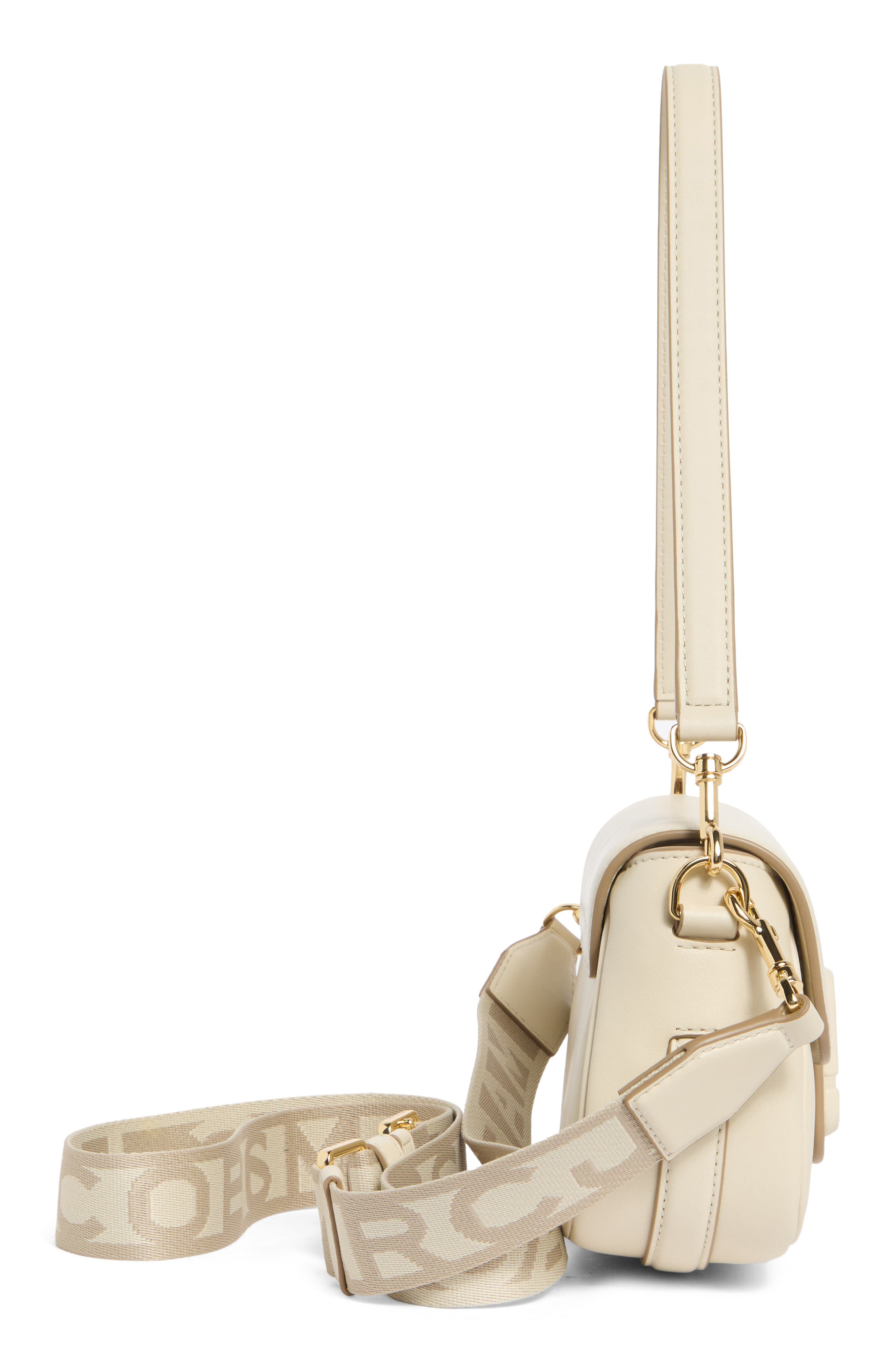 Marc Jacobs The Large Clover Shoulder Bag, Alternate, color, Cloud White