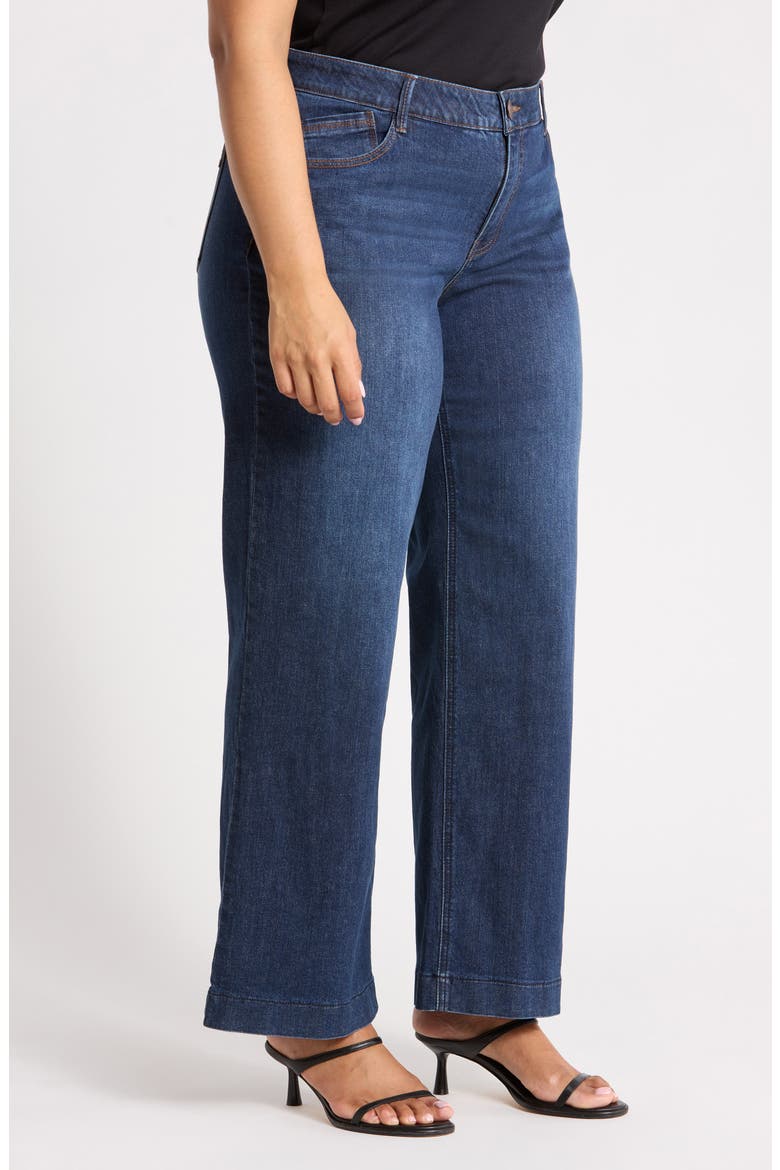Sam High Waist Wide Leg Jeans, Alternate, color, INDIGO