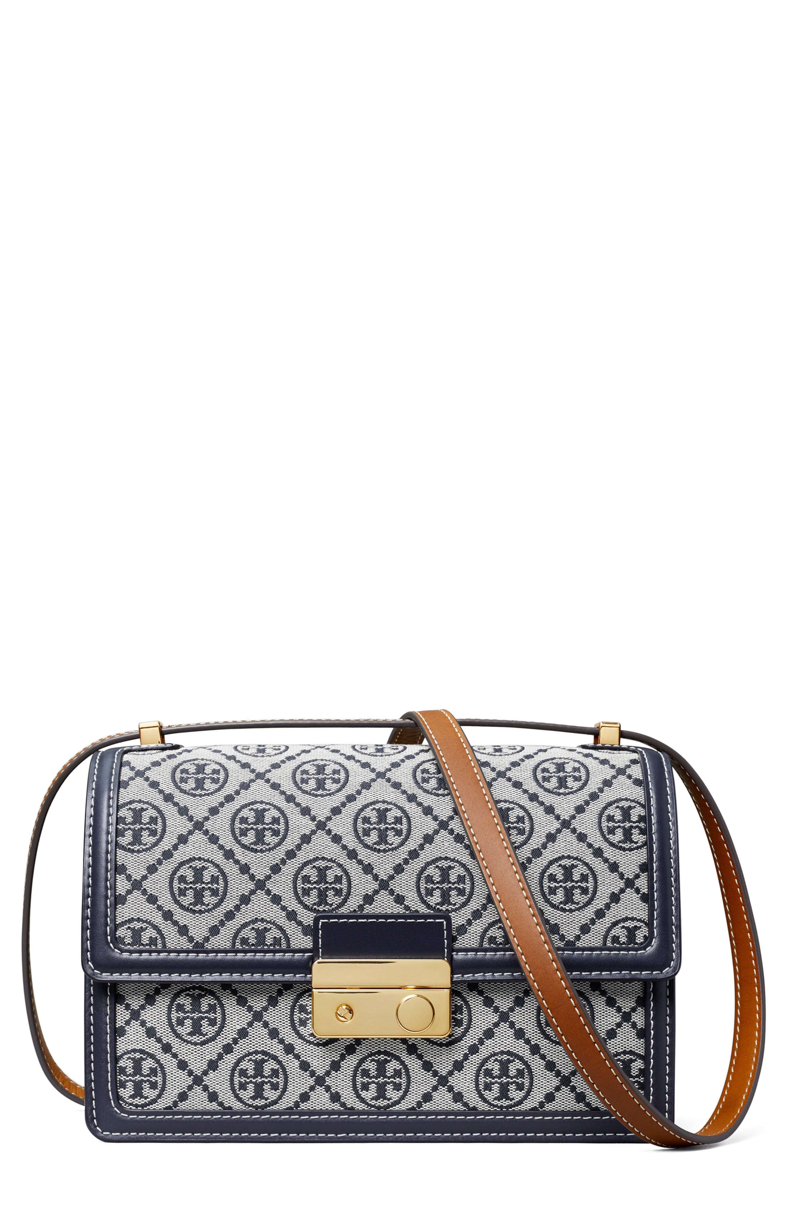 Tory Burch T Monogram Convertible Shoulder Bag, Main, color, 