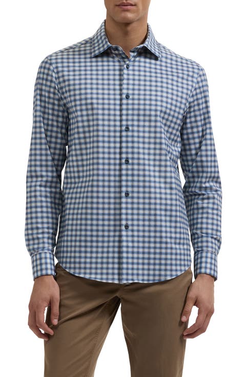James OoohCotton® Plaid Button-Up Shirt