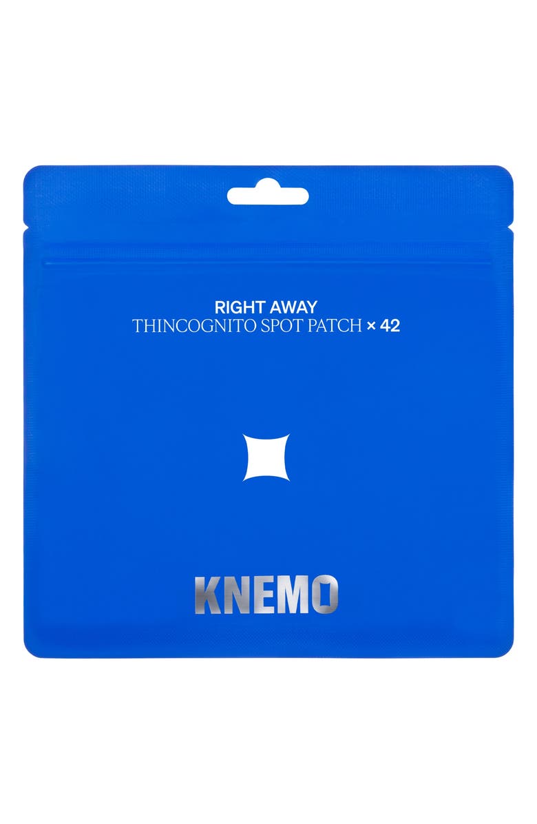 KNEMO Right Away Thincognito Spot Patches, Main, color, Blue