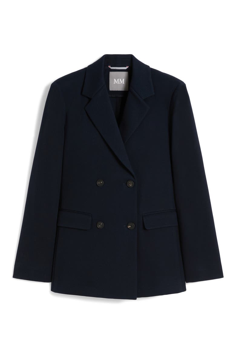 Rotondo Double Breasted Jersey Jacket, Alternate, color, ULTRAMARINE