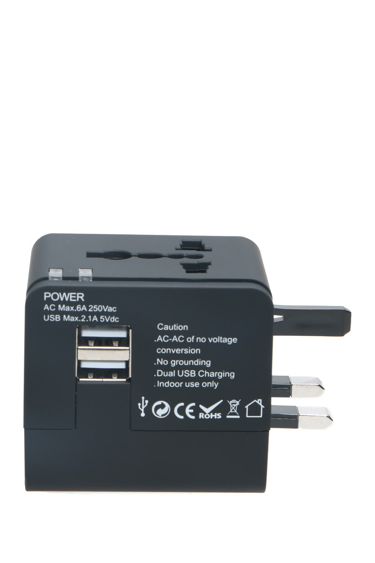 Gabba Goods Black World Travel Adapter Charger | Nordstromrack