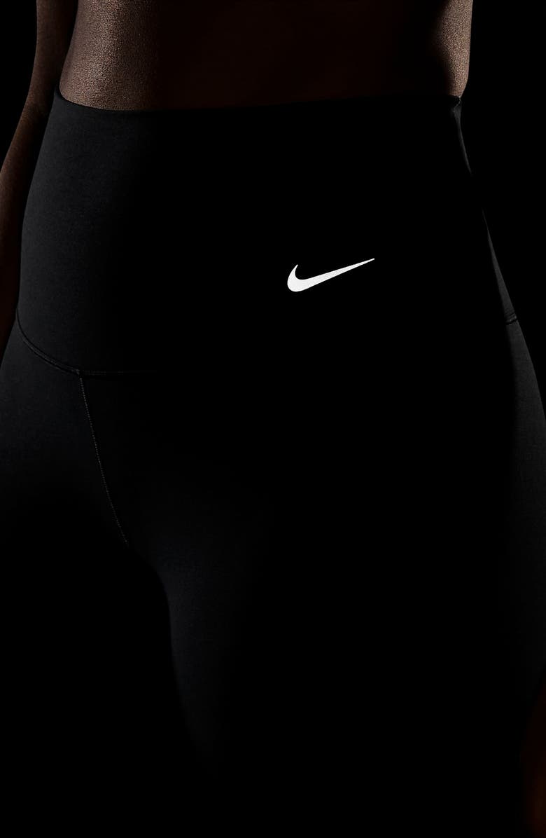 Nike Zenvy Gentle-Support High-Waisted 7/8 Leggings, Alternate, color, Black/ Black