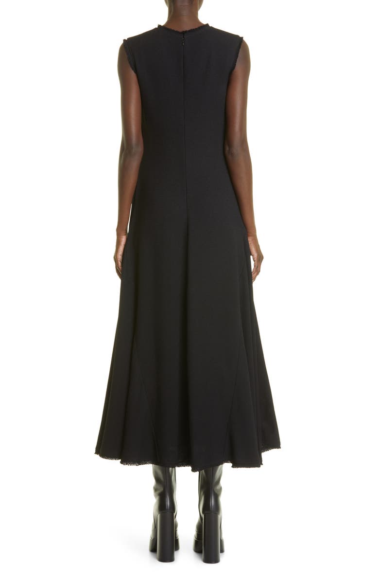 Altuzarra Neres Paillette Crepe Midi Dress, Alternate, color, 